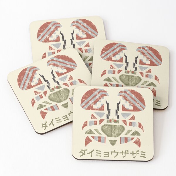 Item preview, Daimyo Hermitaur Monster Hunter Kanji designed and sold by StebopDesigns.