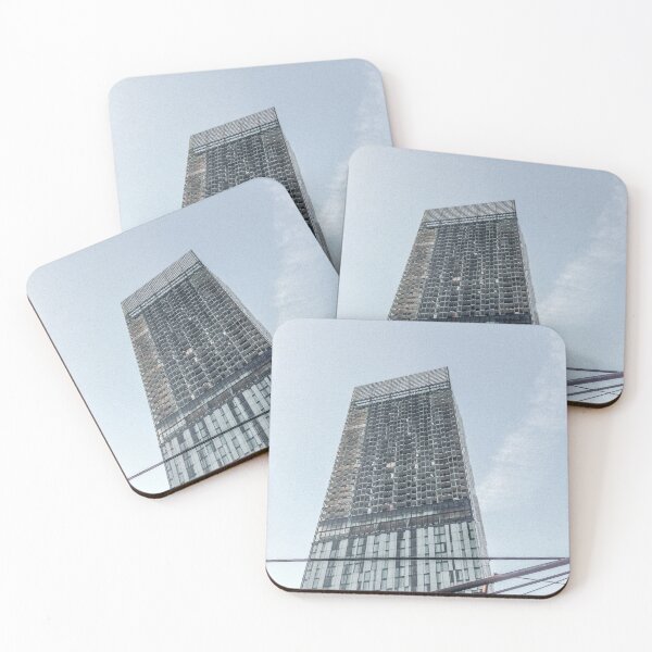 Item preview, Beetham Tower Manchester England on a blue sky day designed and sold by SarahStephensPh.