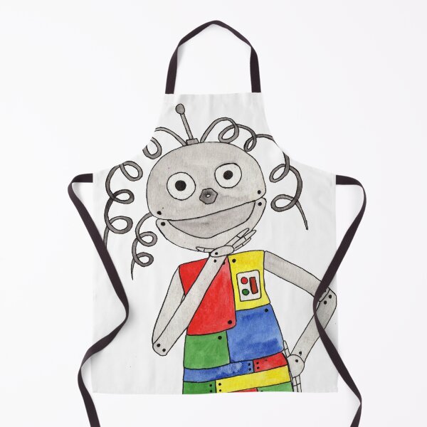 Item preview, Cartoon Robot designed and sold by MenagerieMayhem.