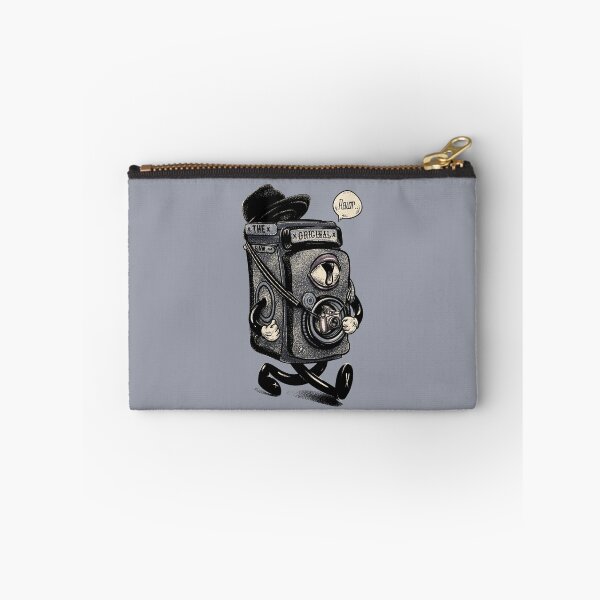 Item preview, Shoot RAW - Time Traveler Old Fashioned Film Camera | Never too Old to Rock | Kids Mask | Backpack | Whimsical Old Cartoon Style Design, World Photo Day 2020 designed and sold by Any Color Designs.