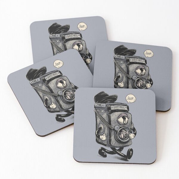 Item preview, Shoot RAW - Time Traveler Old Fashioned Film Camera | Never too Old to Rock | Kids Mask | Backpack | Whimsical Old Cartoon Style Design, World Photo Day 2020 designed and sold by Any Color Designs.