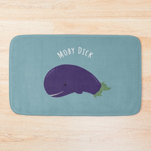 Artikelvorschau, Moby Dick - Auberginen Emoji Wal entworfen und verkauft von Phoenix Feather.