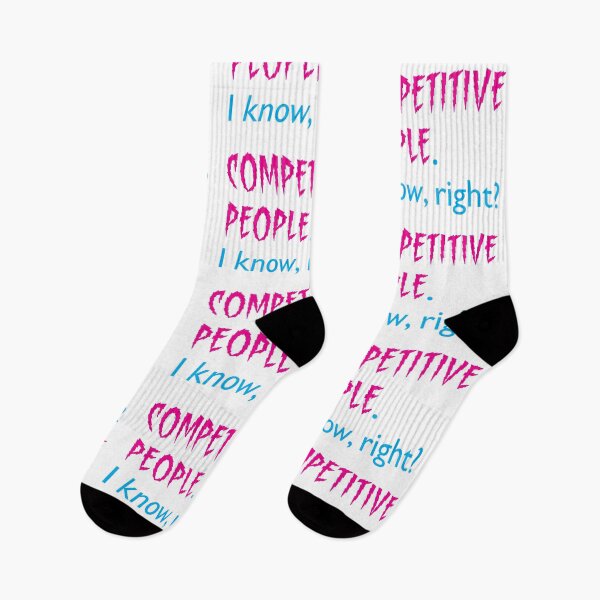 Item preview, COMPETITIVE PEOPLE. I KNOW, right? designed and sold by Clifford Hayes.