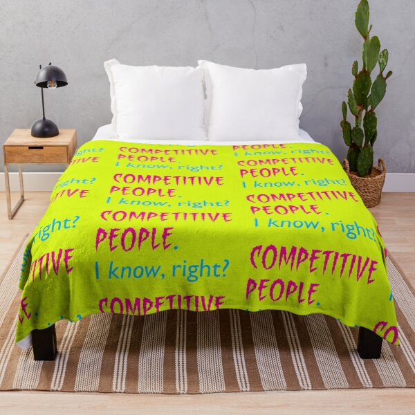Item preview, COMPETITIVE PEOPLE. I KNOW, right? designed and sold by Clifford Hayes.