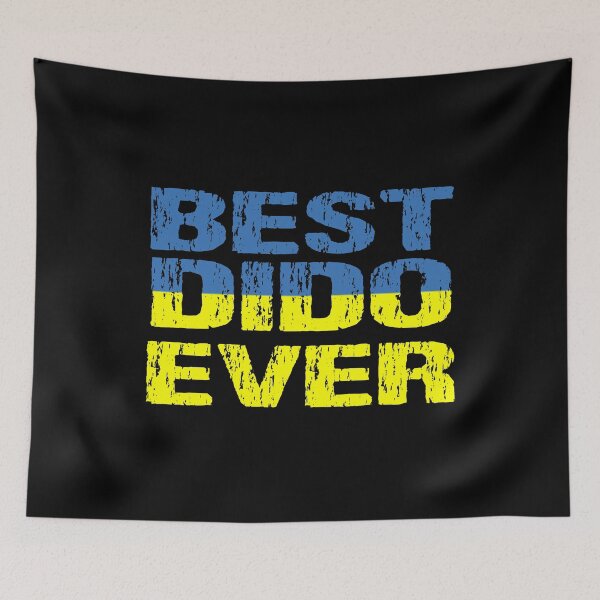 Item preview, Best Dido Ever Grandfather Distressed Ukrainian Flag designed and sold by Nirvanibex.