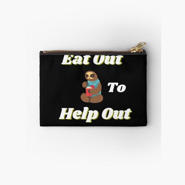 Item preview, Eat Out To Help Out - Sloth Edition designed and sold by Trucutruh.