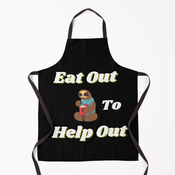 Item preview, Eat Out To Help Out - Sloth Edition designed and sold by Trucutruh.