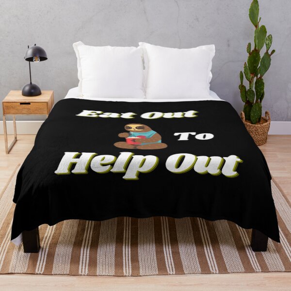 Item preview, Eat Out To Help Out - Sloth Edition designed and sold by Trucutruh.