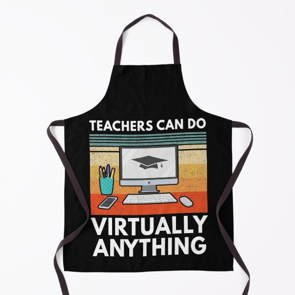 Item preview, Mens Teachers Can Do Virtually Anything Funny Online Class For Virtual Teachers Gift designed and sold by Mfk Clothes.