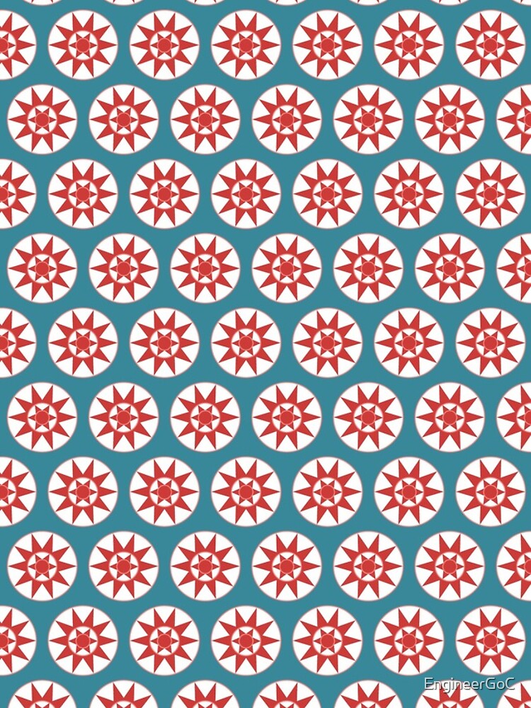 Thumbnail 4 of 4, iPhone Case, Stars in circle pattern designed and sold by EngineerGoC.
