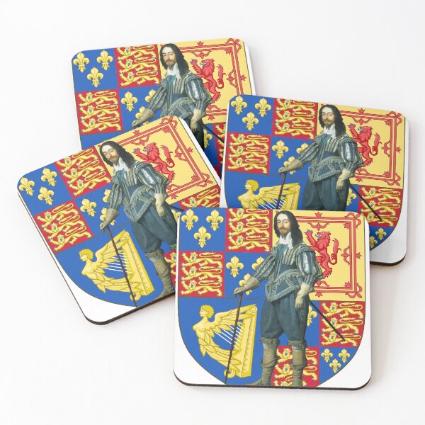 Item preview, Charles I of England | Royal Arms of England designed and sold by mangaBear.