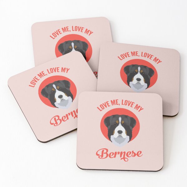 Item preview, Love Me, Love My Bernese  designed and sold by threeblackdots.