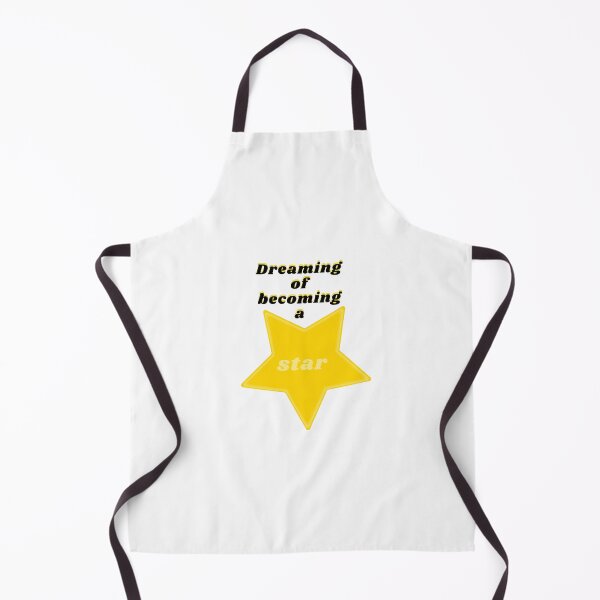 Item preview, Dreaming of becoming a star with a golden star and words in black designed and sold by AnnaBBS.