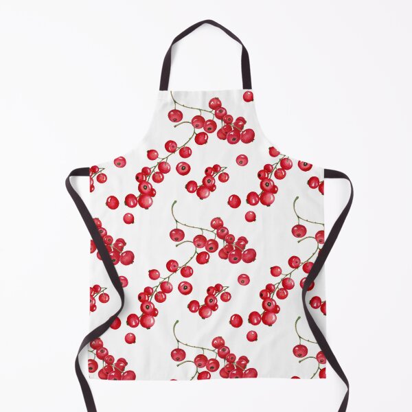 Item preview, Aerial seamless pattern with bunches of red currants designed and sold by AsyaTury.