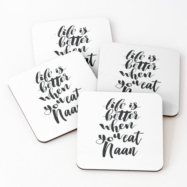 Item preview, Life Is Better When You Eat Naan designed and sold by ProjectX23.