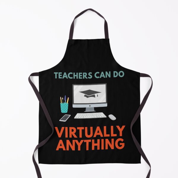 Item preview, Teachers Can Do Virtually Anything Funny Online Class For Virtual Teachers Gift designed and sold by Mfk Clothes.