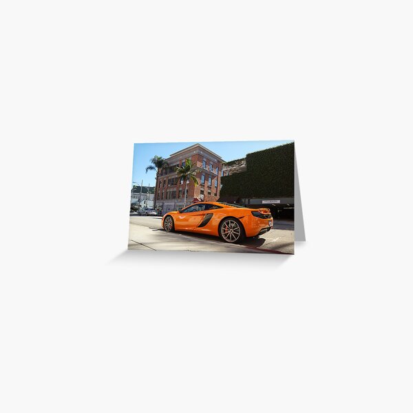 McLaren MP4-12C Greeting Card