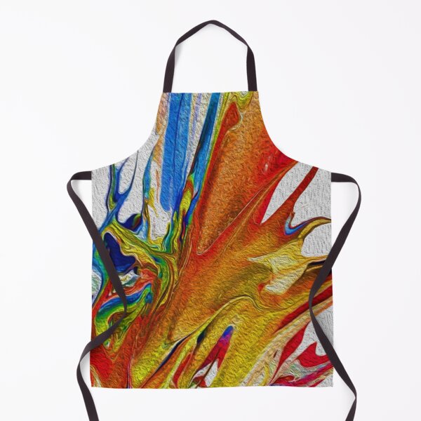 Artikelvorschau, Stocksom Blau-Gelb-Spills 7 entworfen und verkauft von Stocksom Art Prints.