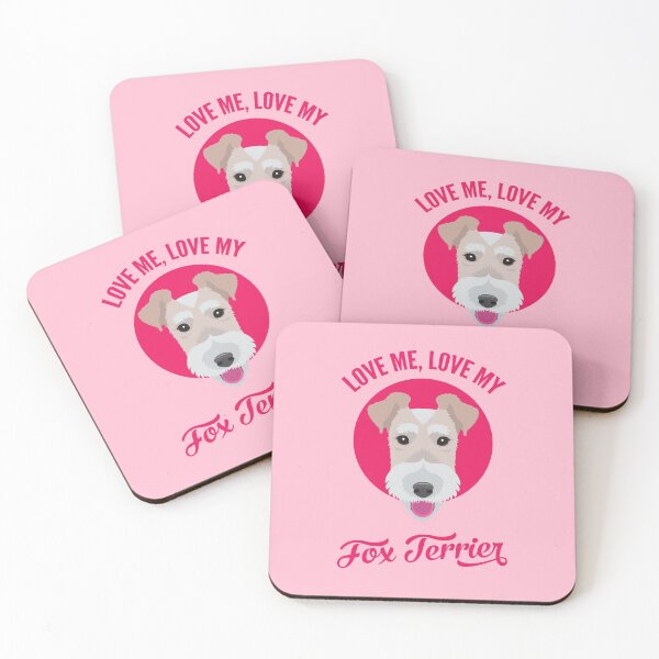 Item preview, Love Me, Love My Fox Terrier designed and sold by threeblackdots.