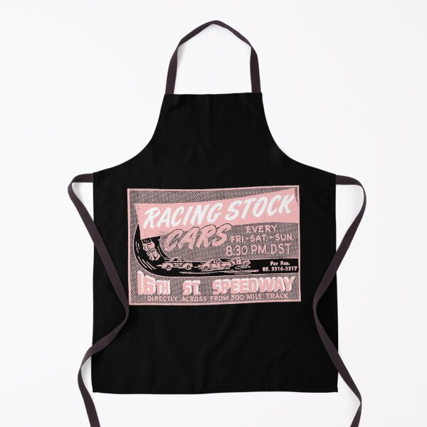 Item preview, RACING STOCK CARS - 60s POSTER designed and sold by ThrowbackAds.