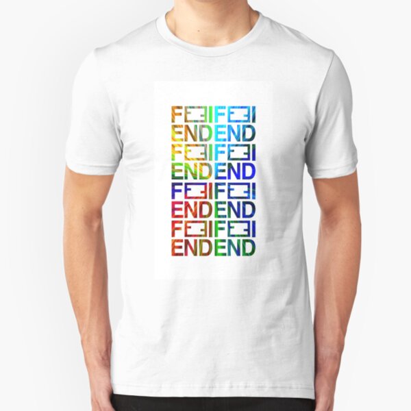 fendi rainbow shirt