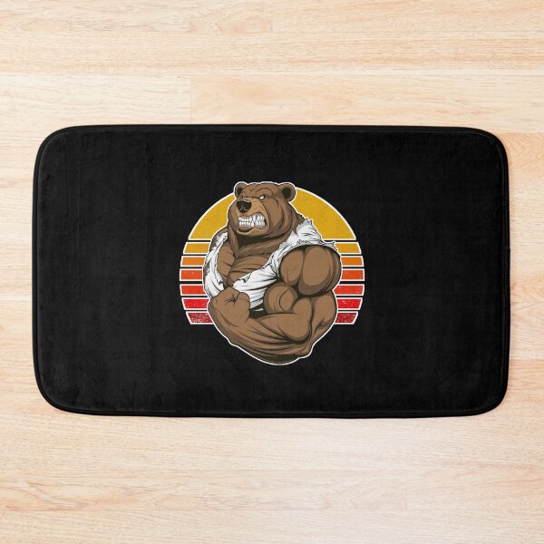 Item preview, muscle bear designed and sold by beruc.