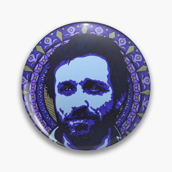 Item preview, Chuck stained glass halo designed and sold by Sinister Potato.