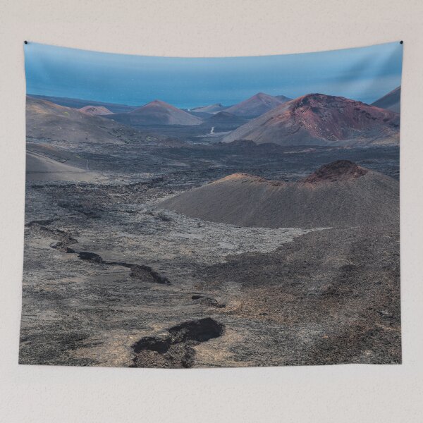 Item preview, Lanzarote fire mountains landscape designed and sold by iCimages.net.