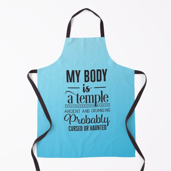 Item preview, My body is a temple ancient and crumbling designed and sold by Delicarte.