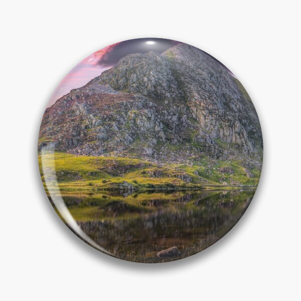 Item preview, Tryfan Mountain Lake Sunset designed and sold by AJEvans.