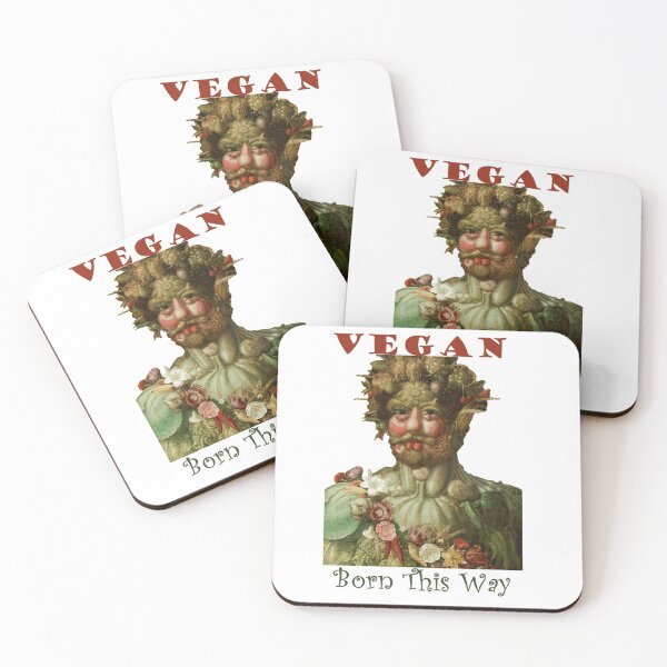 Item preview, Vegan Born This Way Giuseppe Arcimboldo Art Design designed and sold by Joanne Pane.