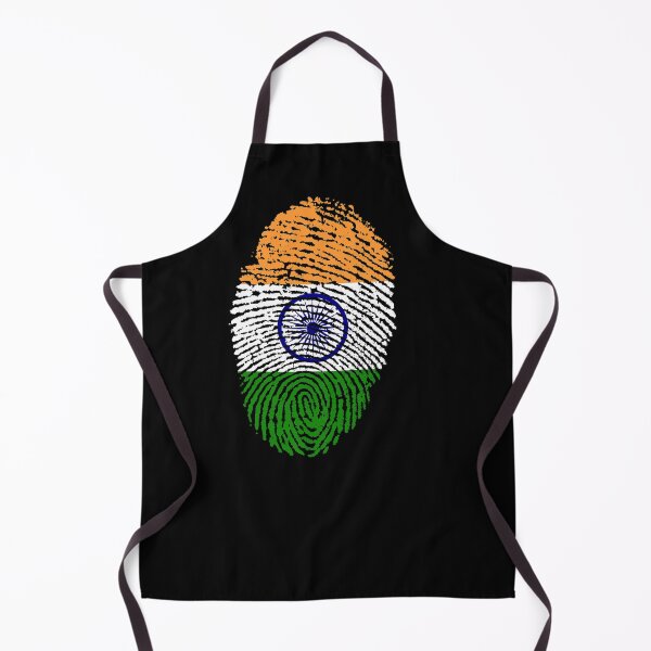 Item preview, Indian Fingerprint I Love India Flag For Indians designed and sold by Creekman Designs.