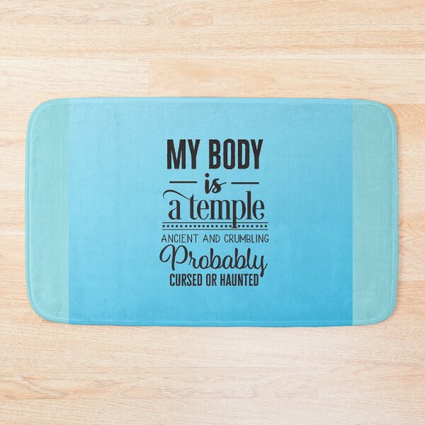 Item preview, My body is a temple ancient and crumbling  designed and sold by Delicarte.