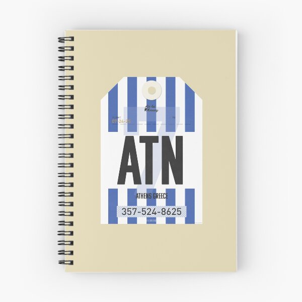 Item preview, Athens Luggage Tag designed and sold by Mercury Club.