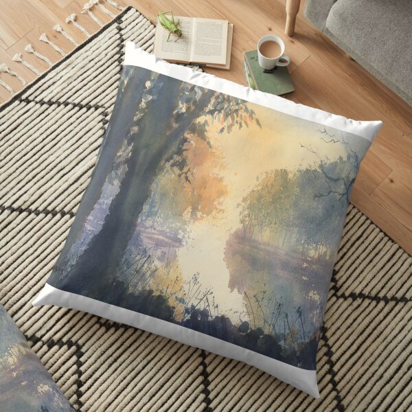Always a Sunset Floor Pillow
