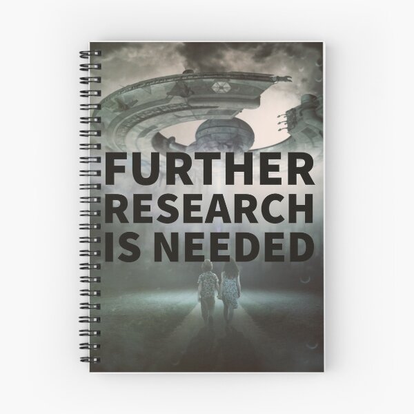Item preview, Further Research Is Needed – UFO designed and sold by Merry Blacksmith.