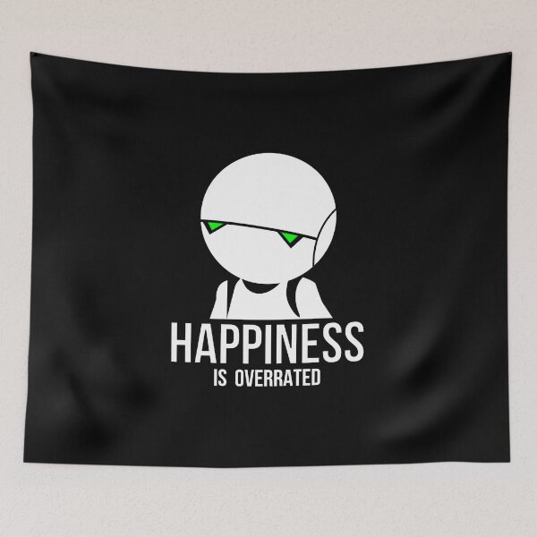 Item preview, Happiness is overrated designed and sold by Movies And TV.