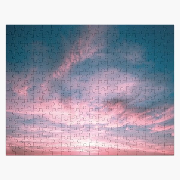 Pink Sky Jigsaw Puzzles Redbubble