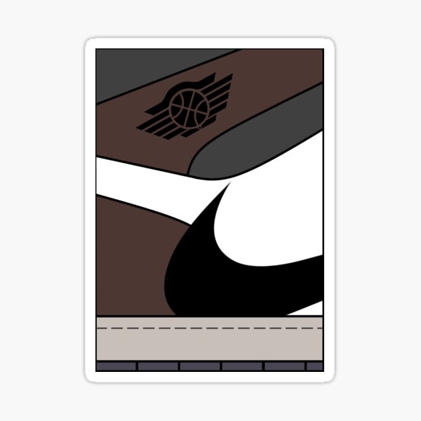 Air Jordan 1 Travis Scott Sticker