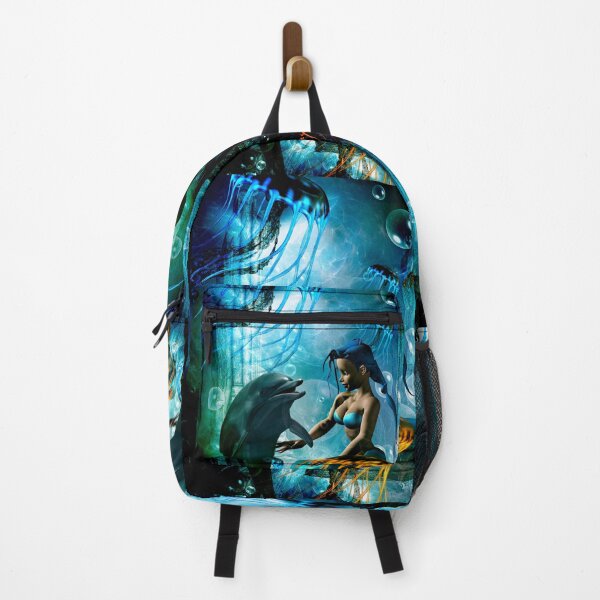 Item preview, Cute dolphin with mermaid designed and sold by nicky2342.