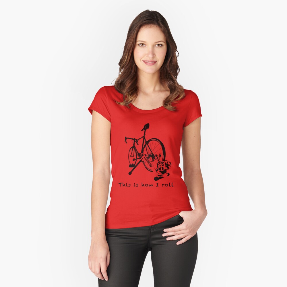 Item preview, Fitted Scoop T-Shirt designed and sold by mile24.
