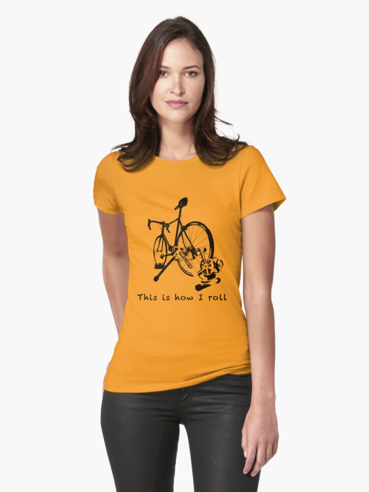 Thumbnail 1 of 3, Fitted T-Shirt, This is How I Roll: Trainer designed and sold by mile24.