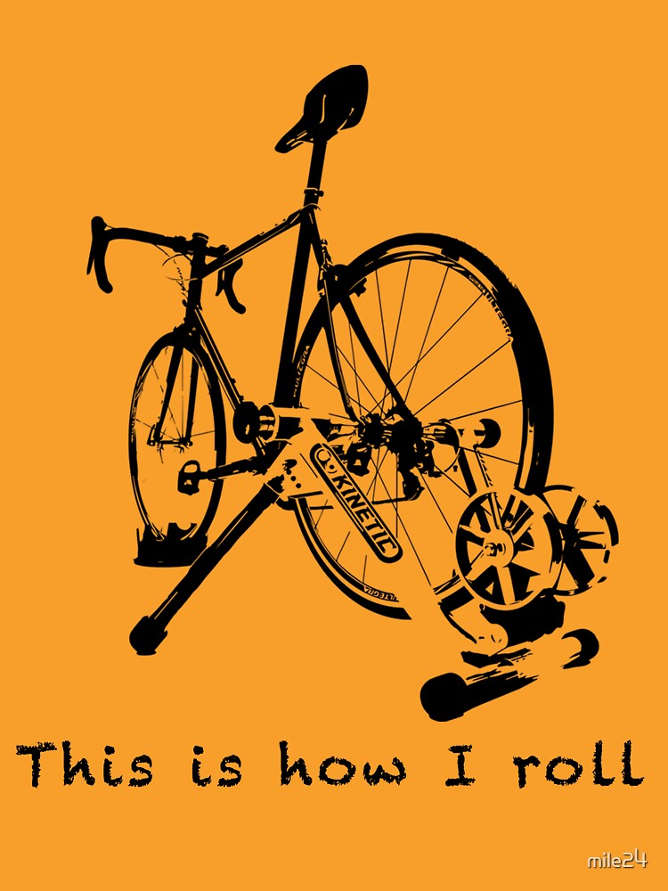 Thumbnail 3 of 3, Fitted T-Shirt, This is How I Roll: Trainer designed and sold by mile24.