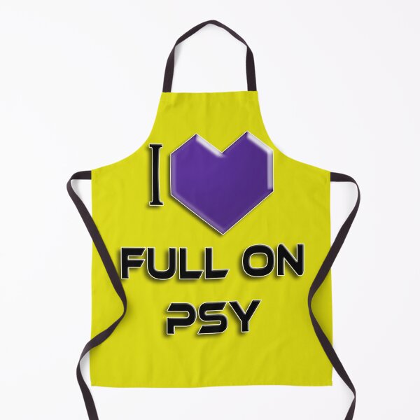 Item preview, I Love Full On Psy - Purple designed and sold by NoMatterLab.