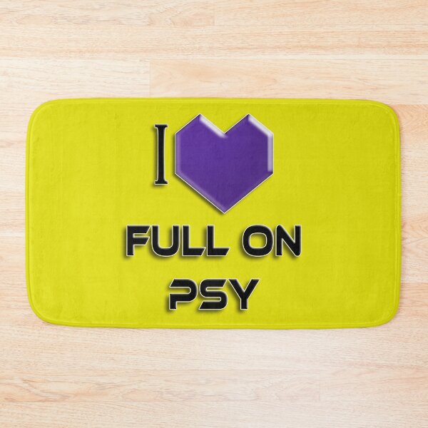 Item preview, I Love Full On Psy - Purple designed and sold by NoMatterLab.