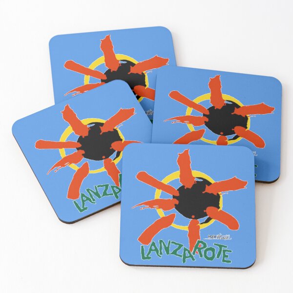 Item preview, Lanzarote Manrique Sun Volcano Symbol (Blue) designed and sold by iCimages.net.