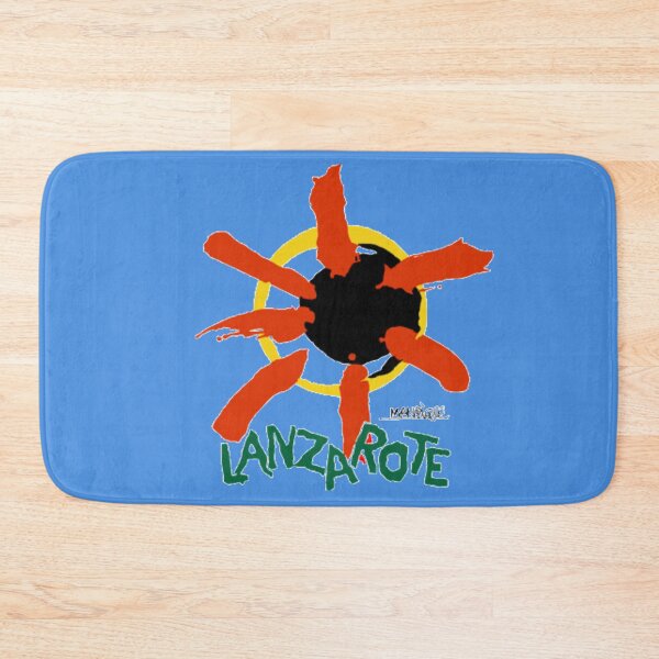 Item preview, Lanzarote Manrique Sun Volcano Symbol (Blue) designed and sold by iCimages.net.