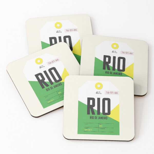 Item preview, Rio Luggage Tag designed and sold by Mercury Club.