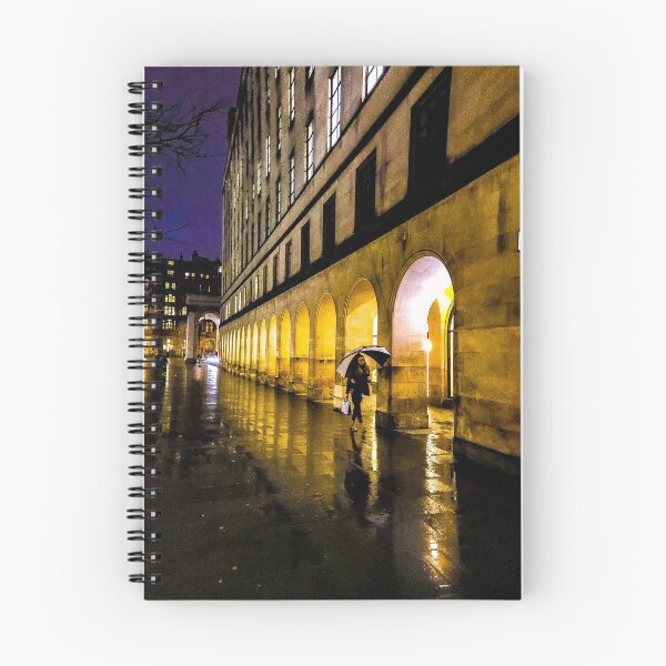Item preview, A rainy night in St Peter's Square Manchester, England designed and sold by SarahStephensPh.