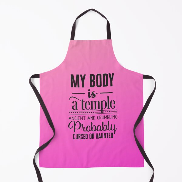 Item preview, My body is a temple ancient and crumbling designed and sold by Delicarte.